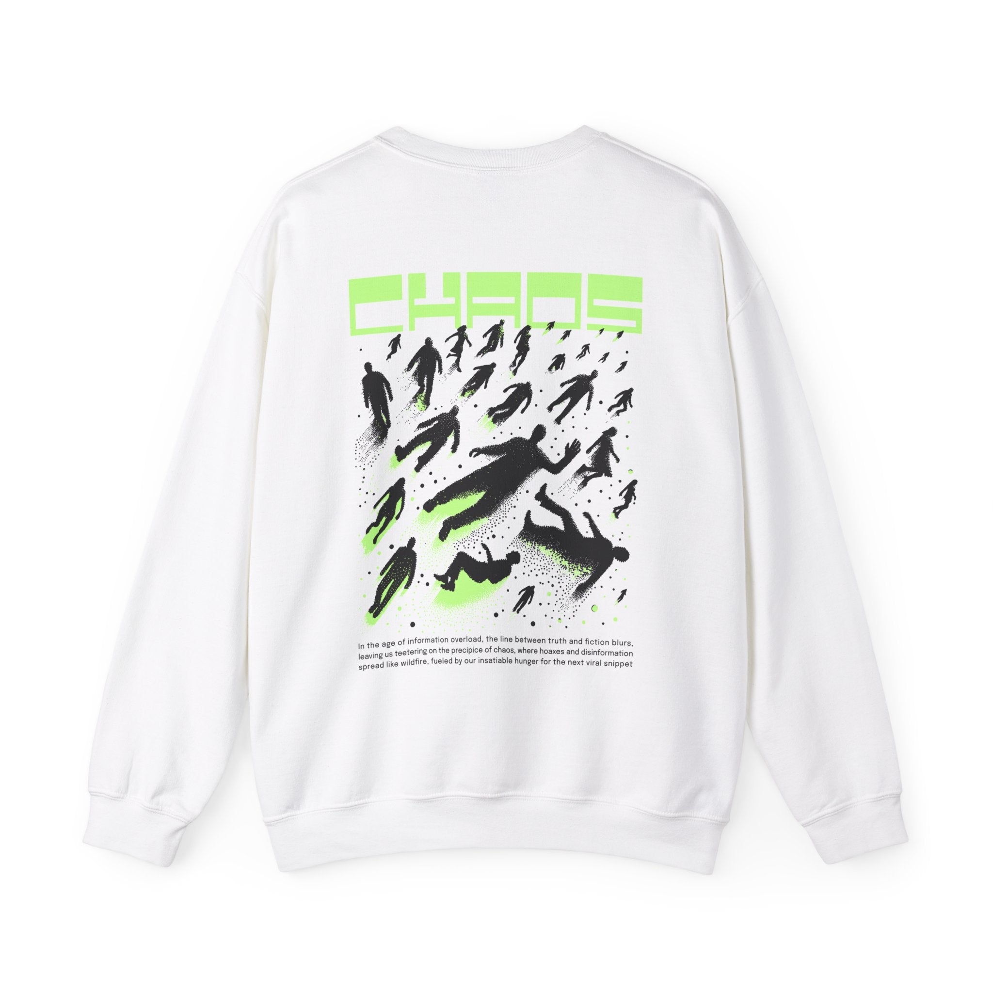 Chaos: Heavy Blend Unisex Crewneck Sweatshirt