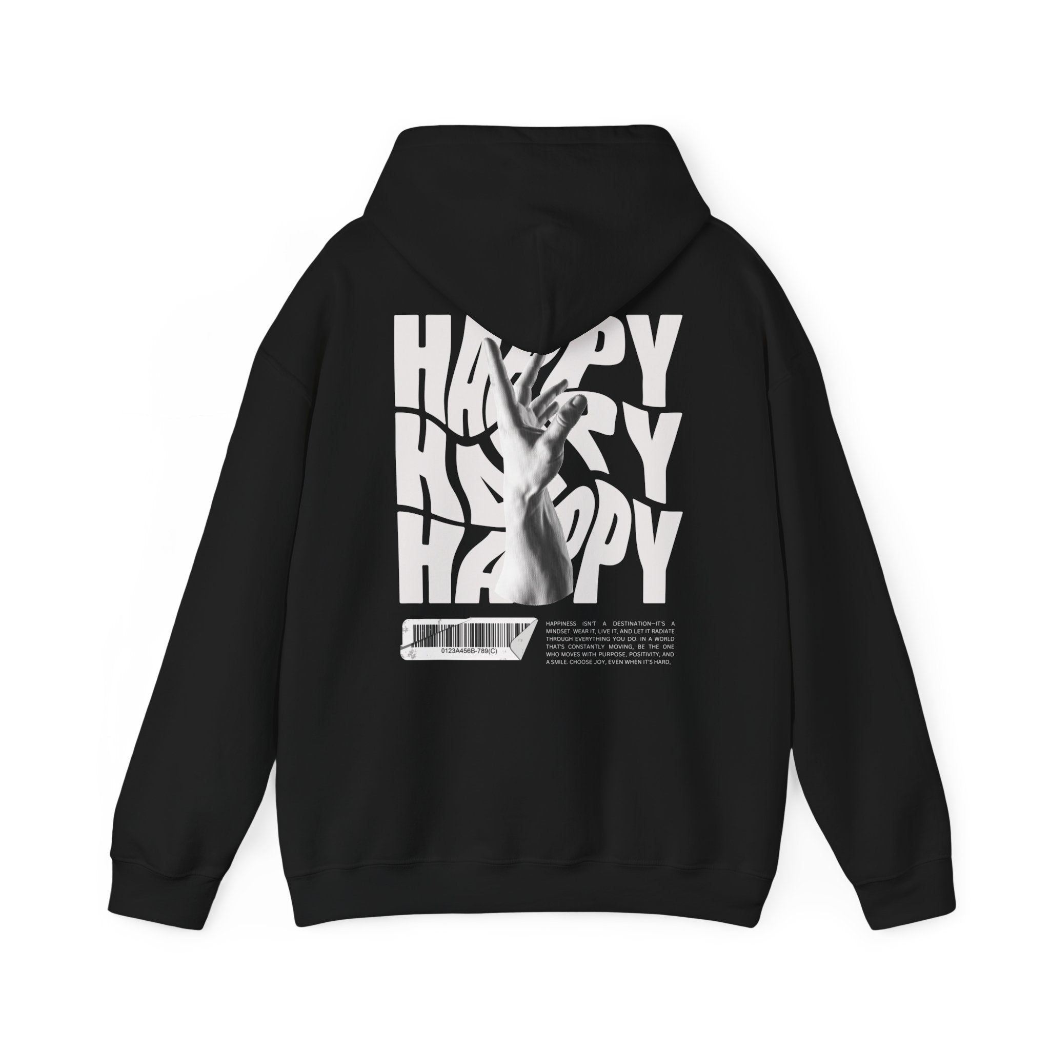 Happy - Heavy Blend Unisex Hoodie