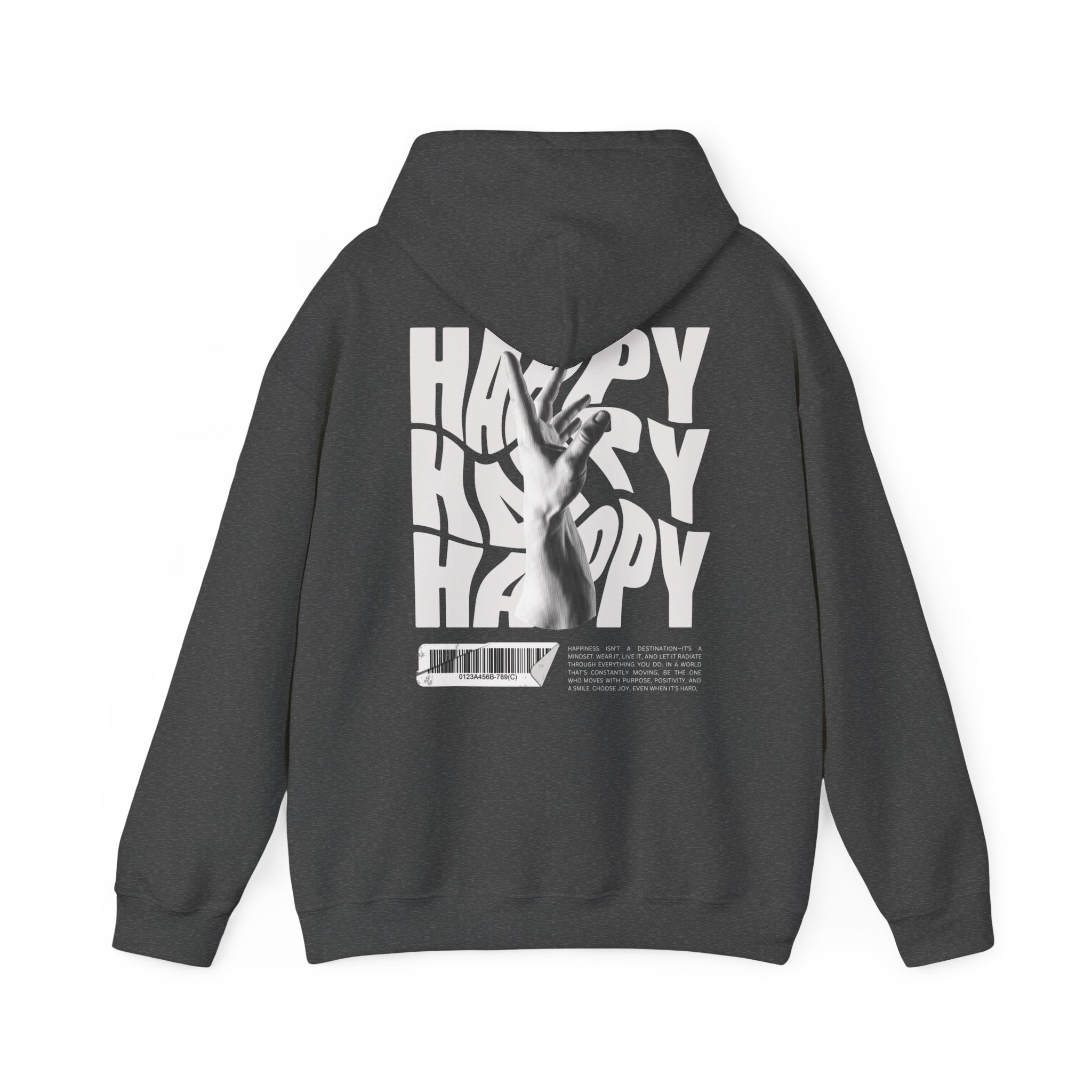 Happy - Heavy Blend Unisex Hoodie