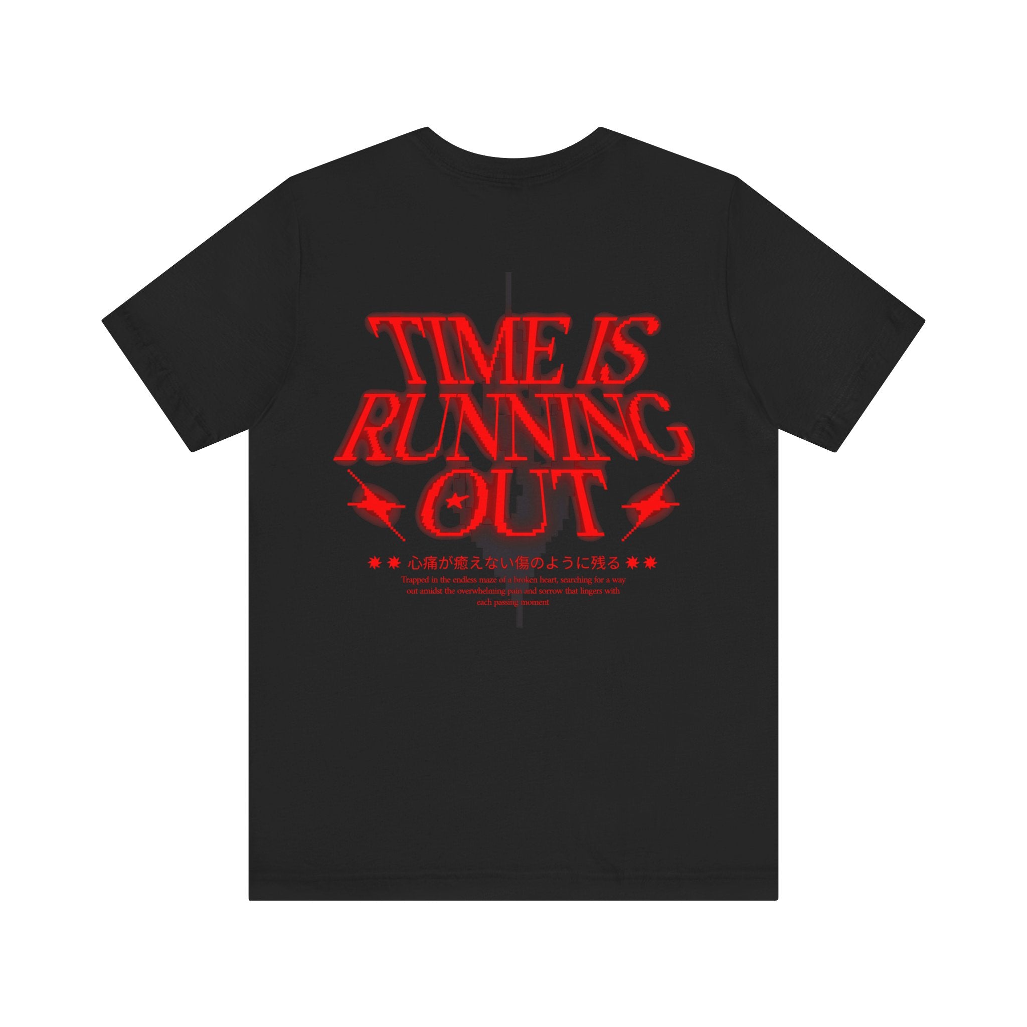 Time Is Running Out: Unisex Jersey Cotton