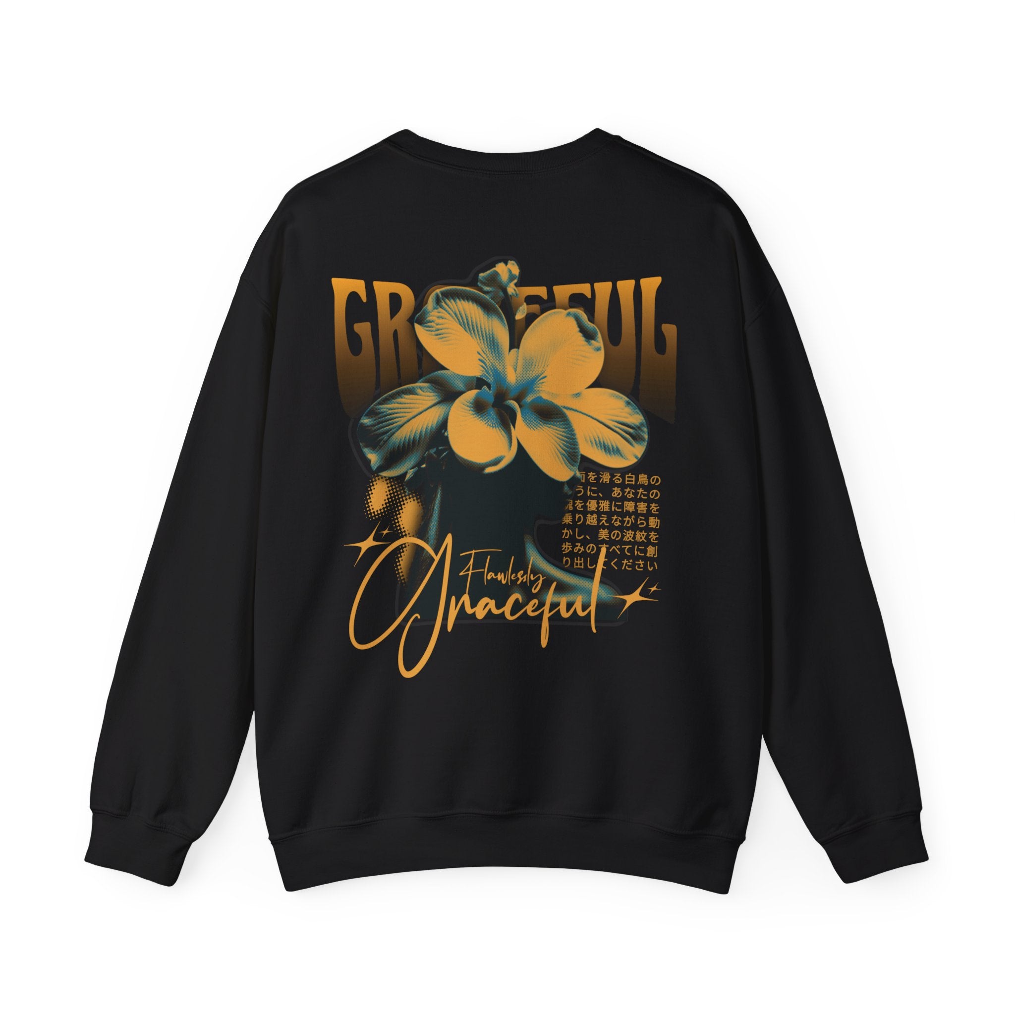 Graceful: Heavy Blend Unisex Crewneck Sweatshirt